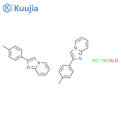 2-(p-tolyl)imidazo(1,2-a)pyridinehcl structure