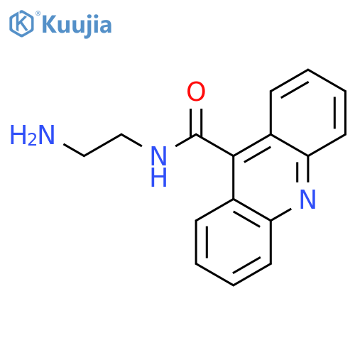 9-ACRIDINECARBOXAMIDE, N-(2-AMINOETHYL)- structure