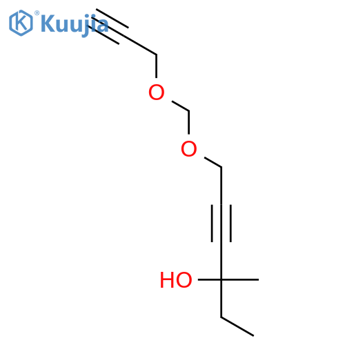 4-Hexyn-3-ol, 3-methyl-6-[(2-propynyloxy)methoxy]- structure