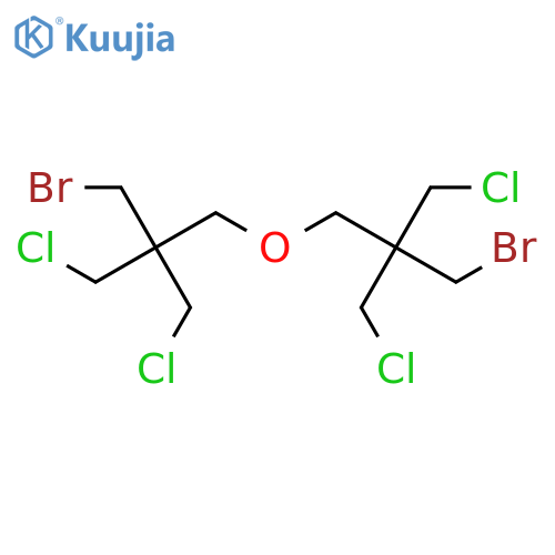 Propane, 1,1'-oxybis[3-bromo-2,2-bis(chloromethyl)- structure