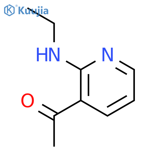 ETHANONE, 1-[2-(ETHYLAMINO)-3-PYRIDINYL]- structure