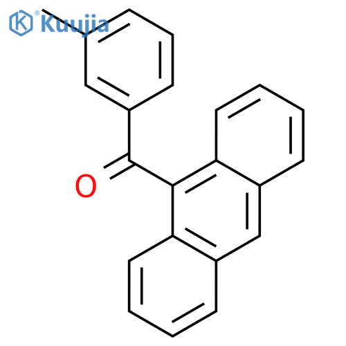 METHANONE, 9-ANTHRACENYL(3-METHYLPHENYL)- structure