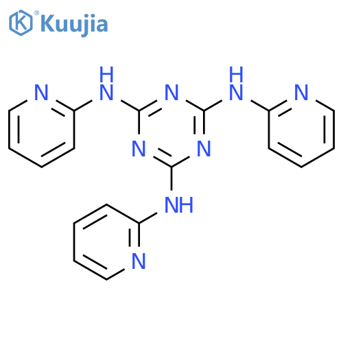 NtN',N''-tri-2-pyridinyl-1,3,5-triazine-2,4,6-triamine structure