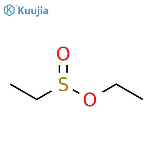 Ethanesulfinic acid, ethyl ester structure