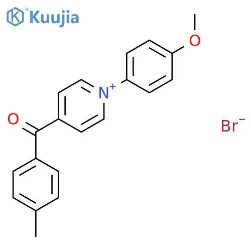 PYRIDINIUM, 1-(4-METHOXYPHENYL)-4-(4-METHYLBENZOYL)-, BROMIDE structure