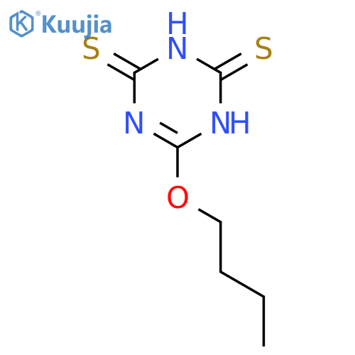 1,3,5-TRIAZINE-2,4(1H,3H)-DITHIONE, 6-BUTOXY- structure