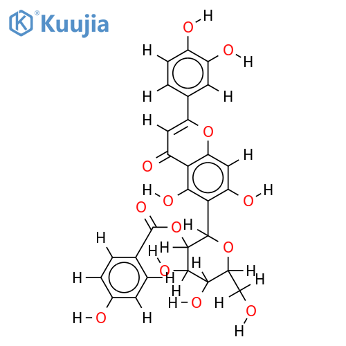 2''-(p-Hydroxybenzoyl)-isoorientin structure