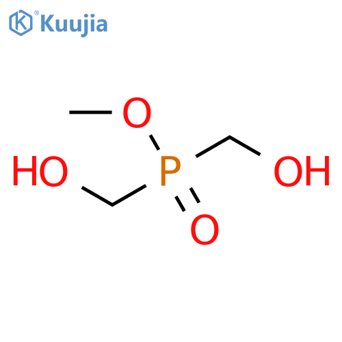 Phosphinic acid, bis(hydroxymethyl)-, methyl ester structure