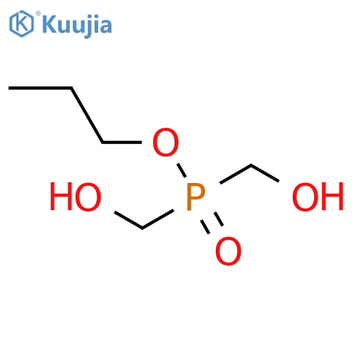 Phosphinic acid, bis(hydroxymethyl)-, propyl ester structure