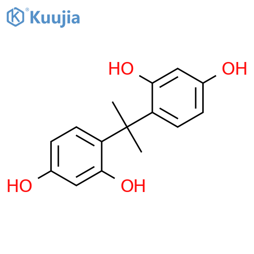 1,3-BENZENEDIOL, 4,4'-(1-METHYLETHYLIDENE)BIS- structure