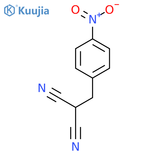 2-(4-Nitrobenzyl)malononitrile structure