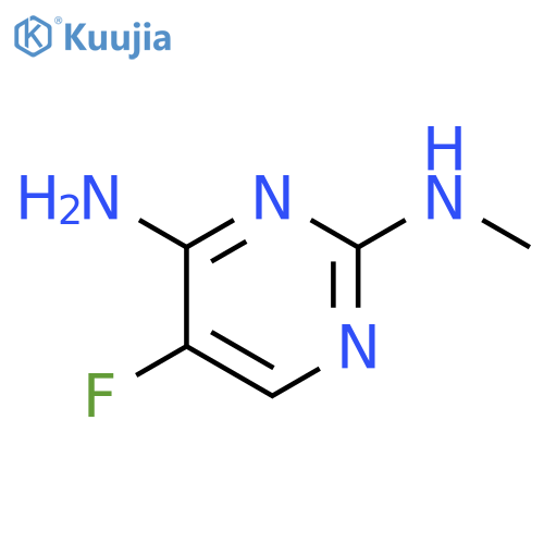 2,4-Pyrimidinediamine, 5-fluoro-N2-methyl- (9CI) structure