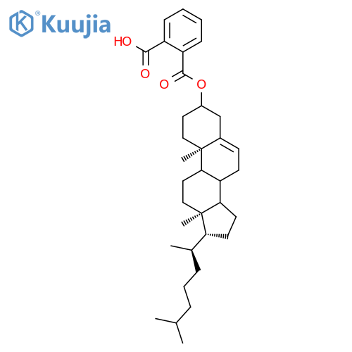 Cholesterol Hydrogen Phthalate structure