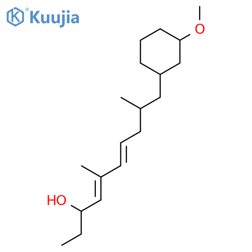 4,6-Decadien-3-ol, 10-(3-methoxycyclohexyl)-5,9-dimethyl- structure