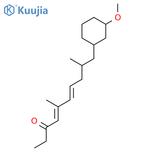 4,6-Decadien-3-one, 10-(3-methoxycyclohexyl)-5,9-dimethyl- structure