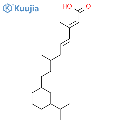 2,4-NONADIENOIC ACID, 3,7-DIMETHYL-9-[3-(1-METHYLETHYL)CYCLOHEXYL]- structure