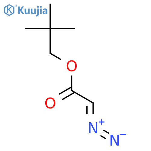 2-Diazonio-1-(2,2-dimethylpropoxy)ethen-1-olate structure