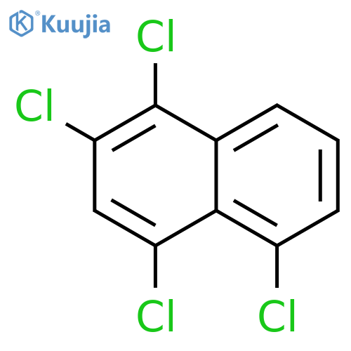 1,2,4,5-tetrachloronaphthalene structure