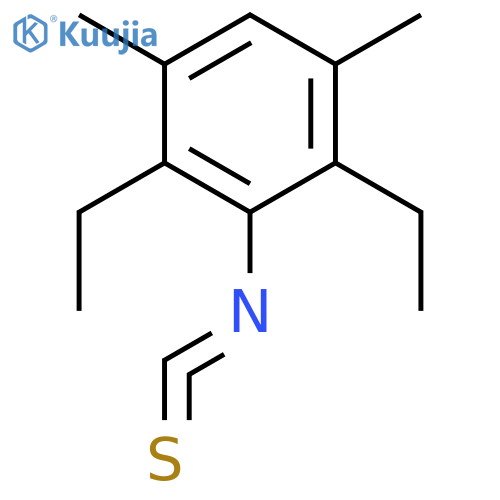 Benzene, 2,4-diethyl-3-isothiocyanato-1,5-dimethyl- structure