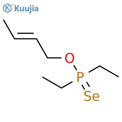 PHOSPHINOSELENOIC ACID, DIETHYL-, O-2-BUTENYL ESTER structure