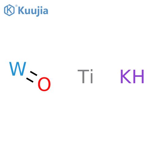 POTASSIUM TITANIUM TUNGSTEN OXIDE structure