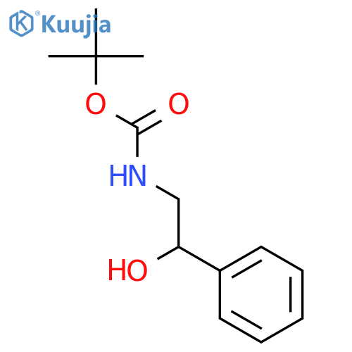 N-Boc-DL-phenylglycinol structure
