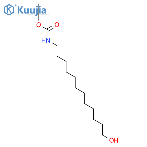 12-(T-BOC-AMINO)-1-DODECANOL structure