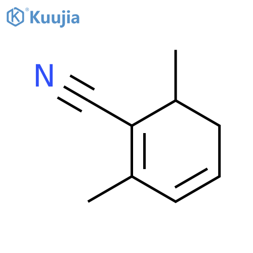 1,3-CYCLOHEXADIENE-1-CARBONITRILE, 2,6-DIMETHYL- structure