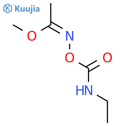ETHANIMIDIC ACID, N-[[(ETHYLAMINO)CARBONYL]OXY]-, METHYL ESTER, (Z)- structure