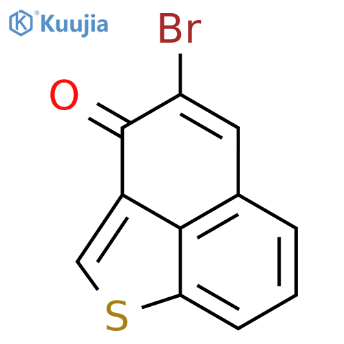 3H-Naphtho[1,8-bc]thiophen-3-one, 4-bromo- structure