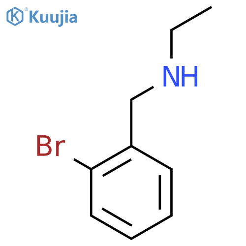 (2-bromophenyl)methyl(ethyl)amine structure