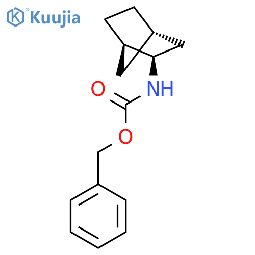 CARBAMIC ACID, (1R,2R,4S)-BICYCLO[2.2.1]HEPT-2-YL-, PHENYLMETHYL ESTER structure