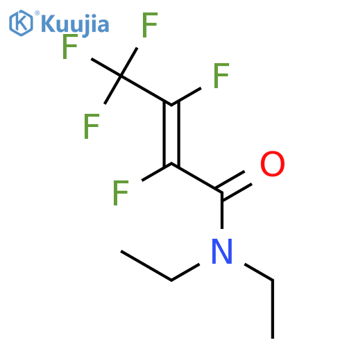 2-BUTENAMIDE, N,N-DIETHYL-2,3,4,4,4-PENTAFLUORO-, (E)- structure