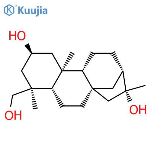 (1S,4S,5S,9S,10R,14R)-5-(Hydroxymethyl)-5,9,14-trimethyltetracyclo[11.2.1.01,10.04,9]hexadecane-7,14-diol structure