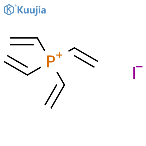 Phosphonium, tetraethenyl-, iodide structure