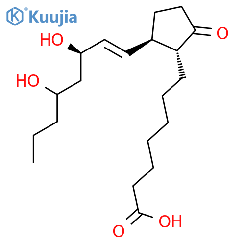 PROST-13-EN-1-OIC ACID, 15,17-DIHYDROXY-9-OXO-, (13E,15R)- structure