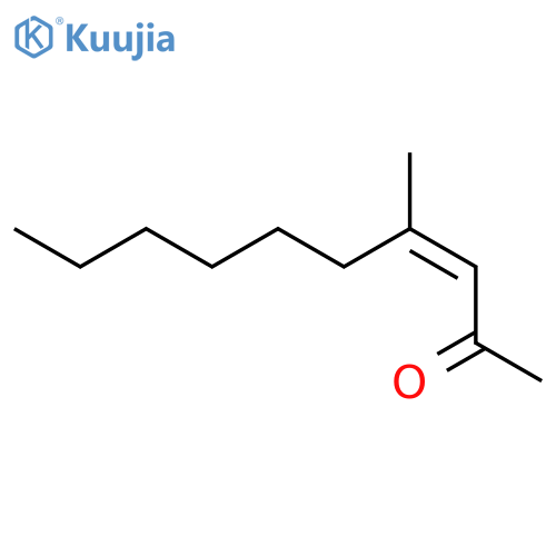 3-Decen-2-one, 4-methyl-, (E)- structure