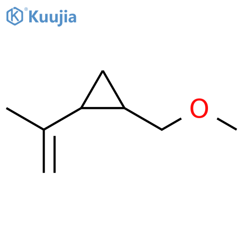 Cyclopropane, 1-(methoxymethyl)-2-(1-methylethenyl)- structure