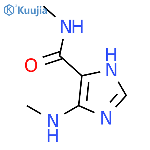 Imp. A (EP): N-Methyl-5-(methylamino)-1Himidazole-4-carboxamide (Theophyllidine) structure