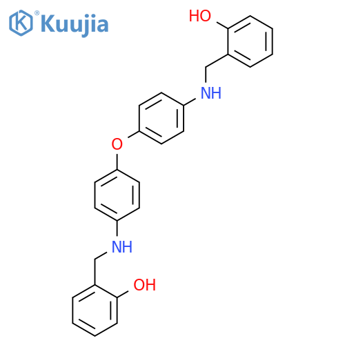 PHENOL, 2,2'-[OXYBIS(4,1-PHENYLENEIMINOMETHYLENE)]BIS- structure