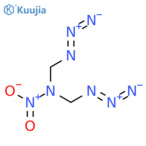 1-azido-n-(azidomethyl)-n-nitromethanamine structure