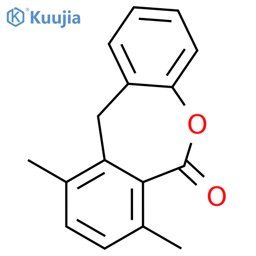 Dibenz[b,e]oxepin-6(11H)-one, 7,10-dimethyl- structure