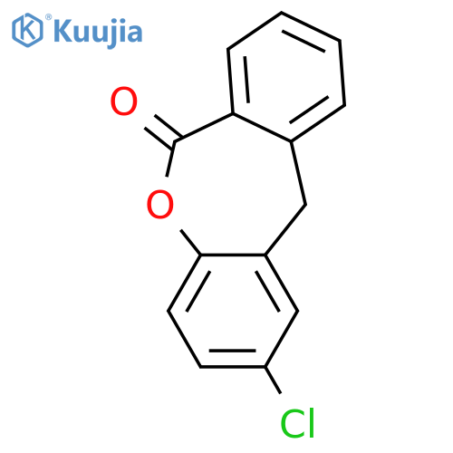 DIBENZ[B,E]OXEPIN-6(11H)-ONE, 2-CHLORO- structure