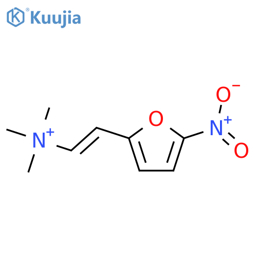 N,N,N-Trimethyl-2-(5-nitro-2-furanyl)ethenaminium bromide structure