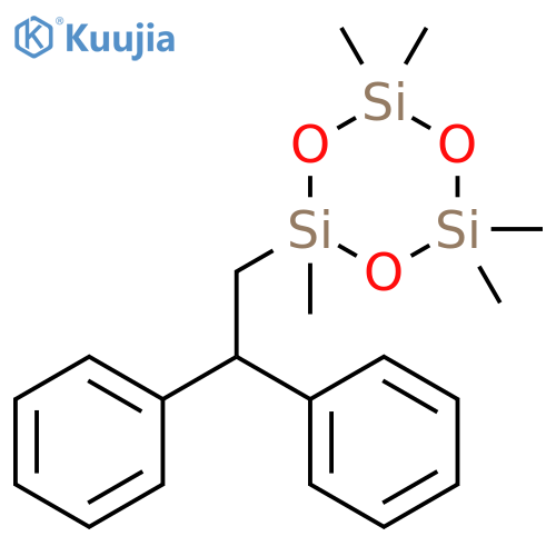 CYCLOTRISILOXANE, (2,2-DIPHENYLETHYL)PENTAMETHYL- structure