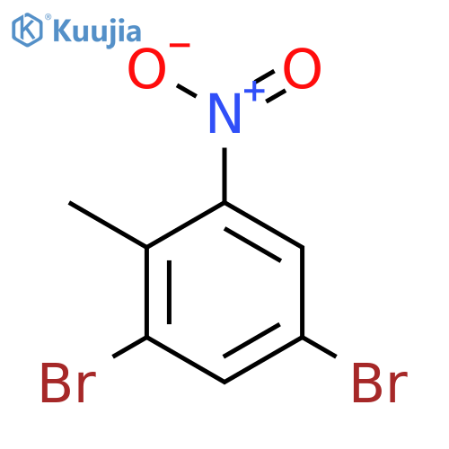 1,5-Dibromo-2-methyl-3-nitrobenzene structure