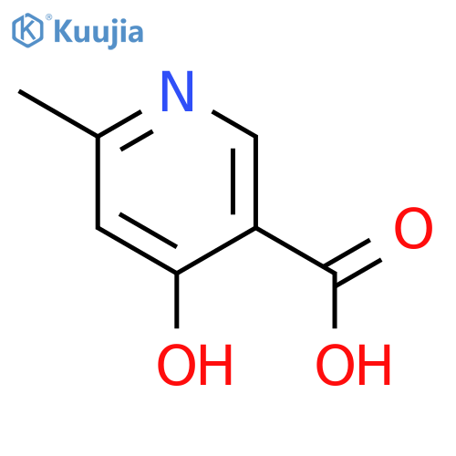 4-Hydroxy-6-methylnicotinic acid structure