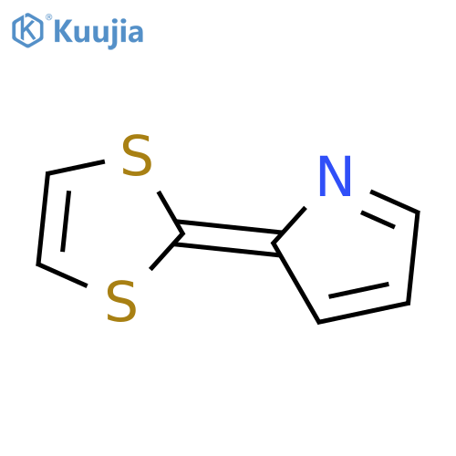 2H-PYRROLE, 2-(1,3-DITHIOL-2-YLIDENE)- structure