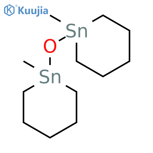 Stannin, 1,1'-oxybis[hexahydro-1-methyl- structure