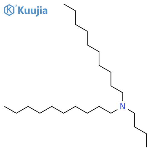Butyldidecylamine structure